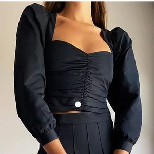 Aritzia Sunday Best petal top